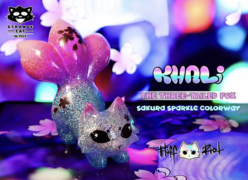 SAKURA SPARKLE KHALI by Fluff Riot X Strangecat Toys (for May 21-Drop)